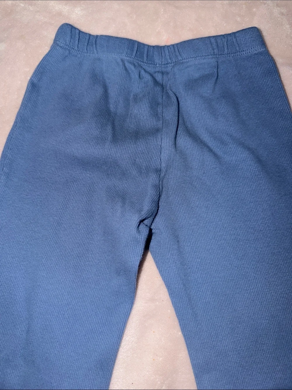 GAP Long Sleeve Tee and Pants Set in Dusty Blue